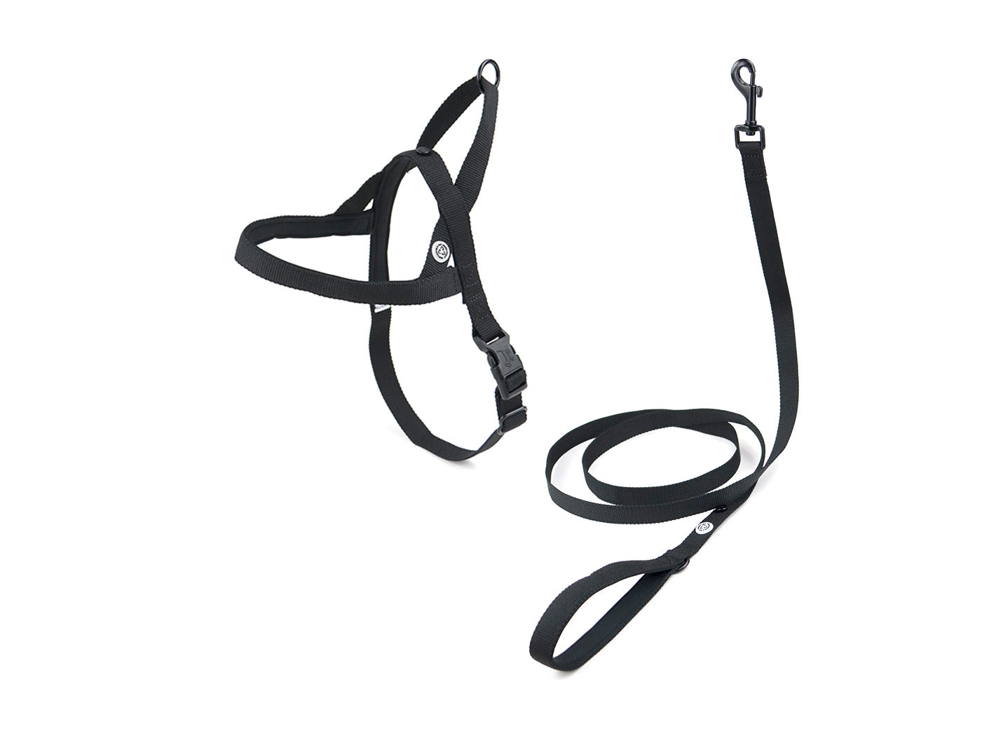 Pitch Black Dog Harness Walk Kit