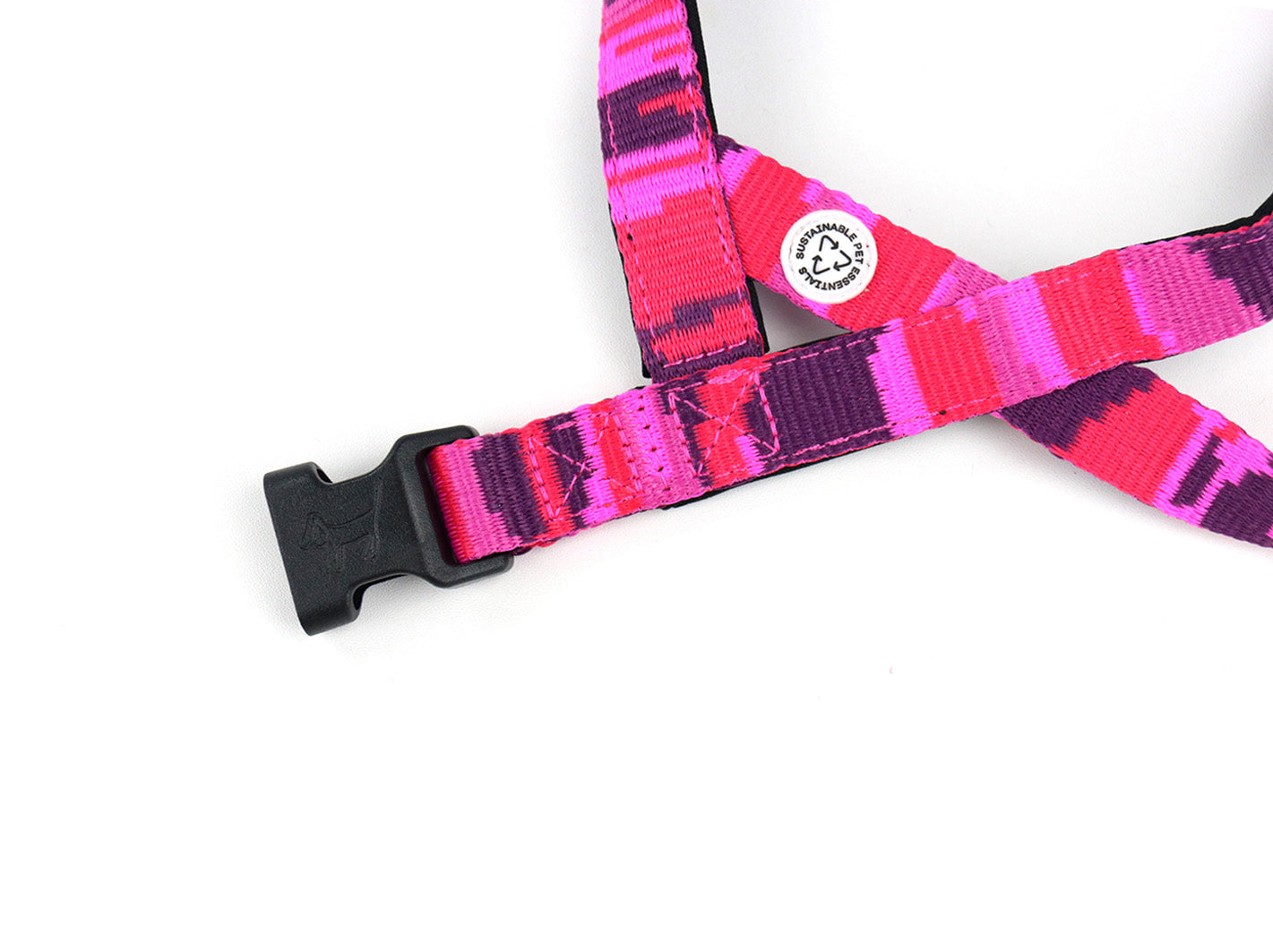 Pink Camo Dog Harness Walk Kit