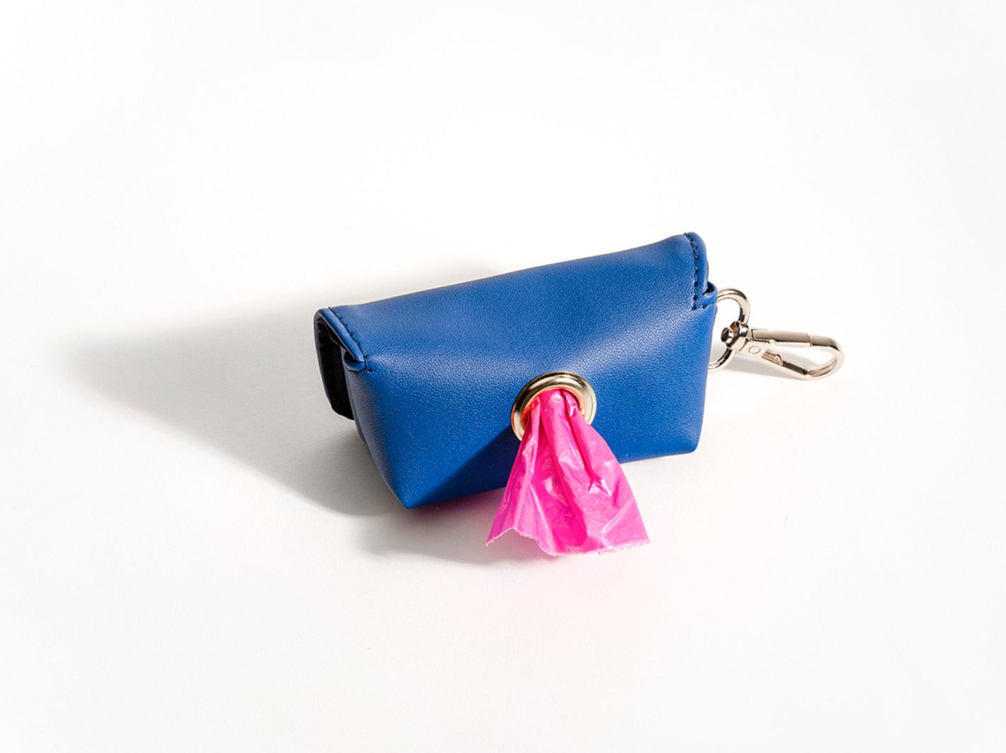 Blue Poop Bag Holder