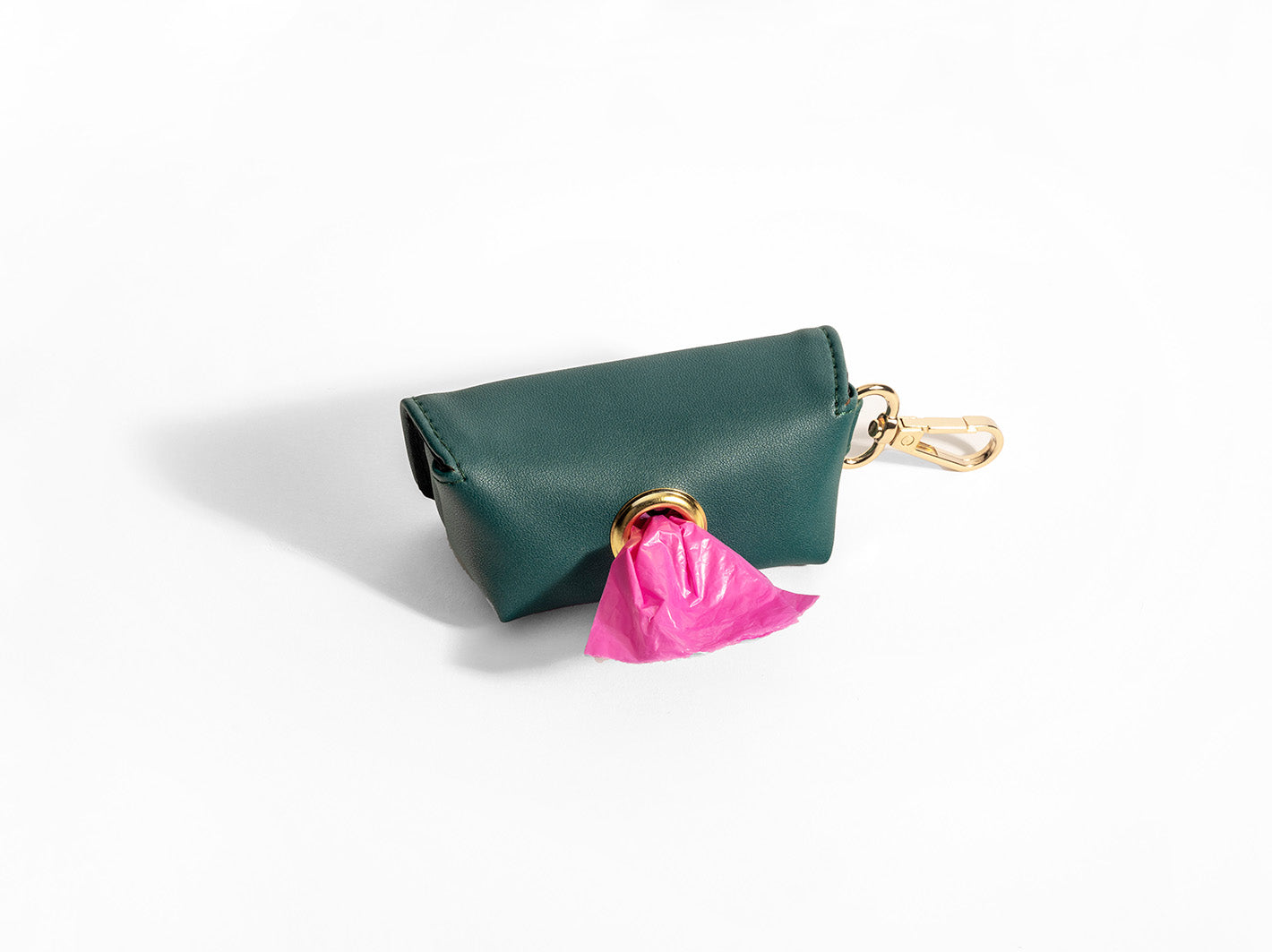 Green Poop Bag Holder