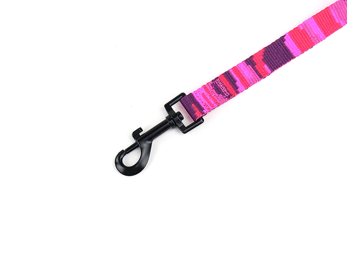 Pink Camo Dog Harness Walk Kit