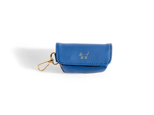 Blue Poop Bag Holder