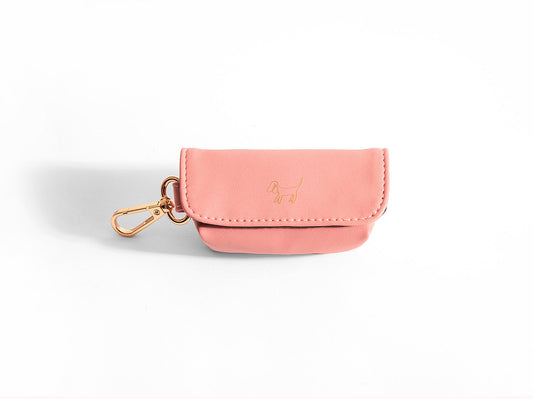 Pink Poop Bag Holder
